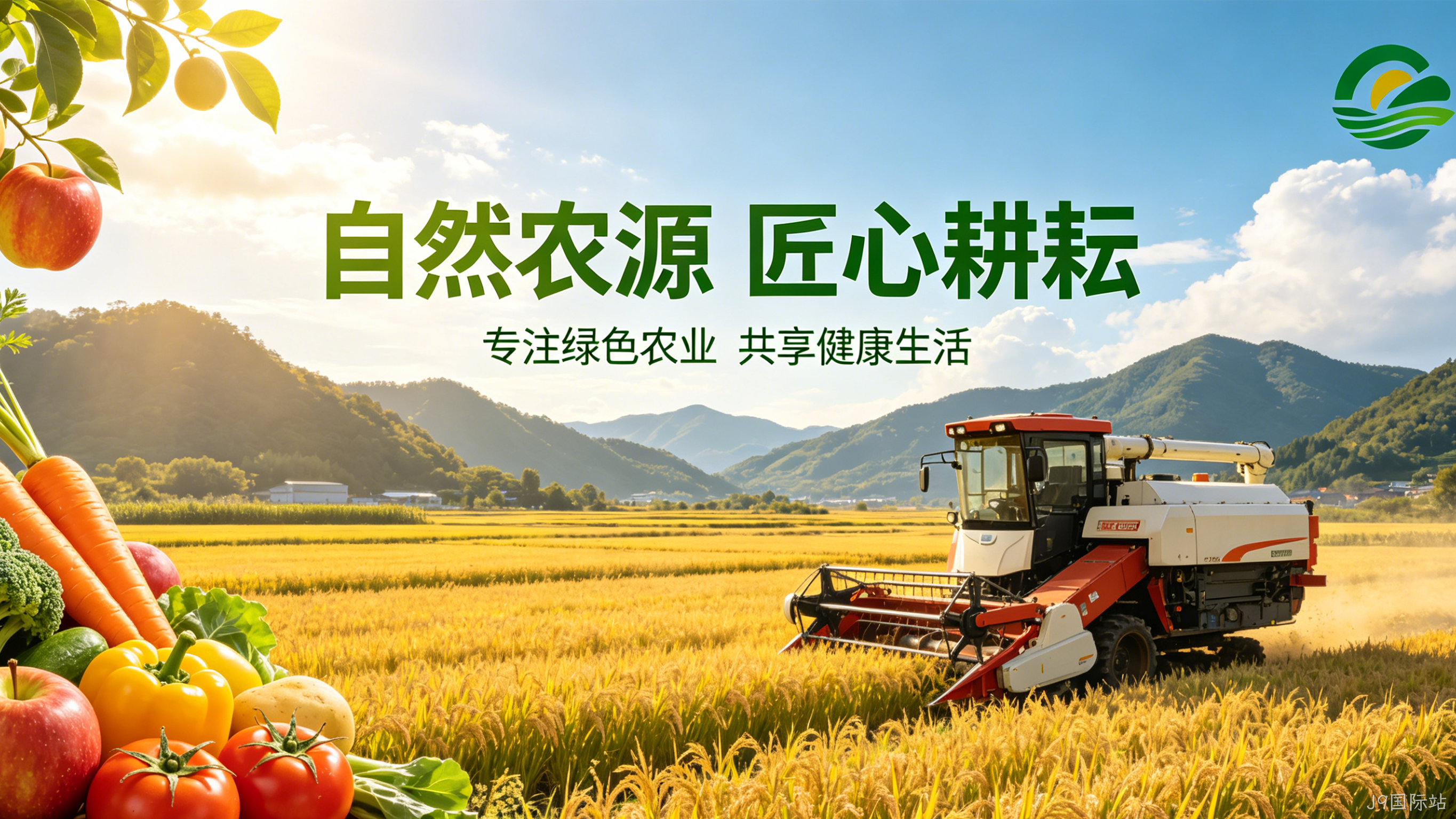 农业企业官网定制案例｜J9国际站赋能乡村振兴品牌增长