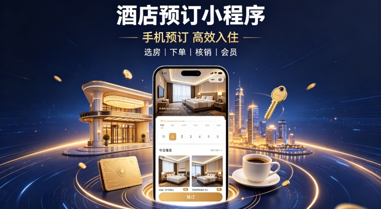 酒店自营预订小程序定制开发实战案例|J9国际站本地门店私域小程序开发运营全解析